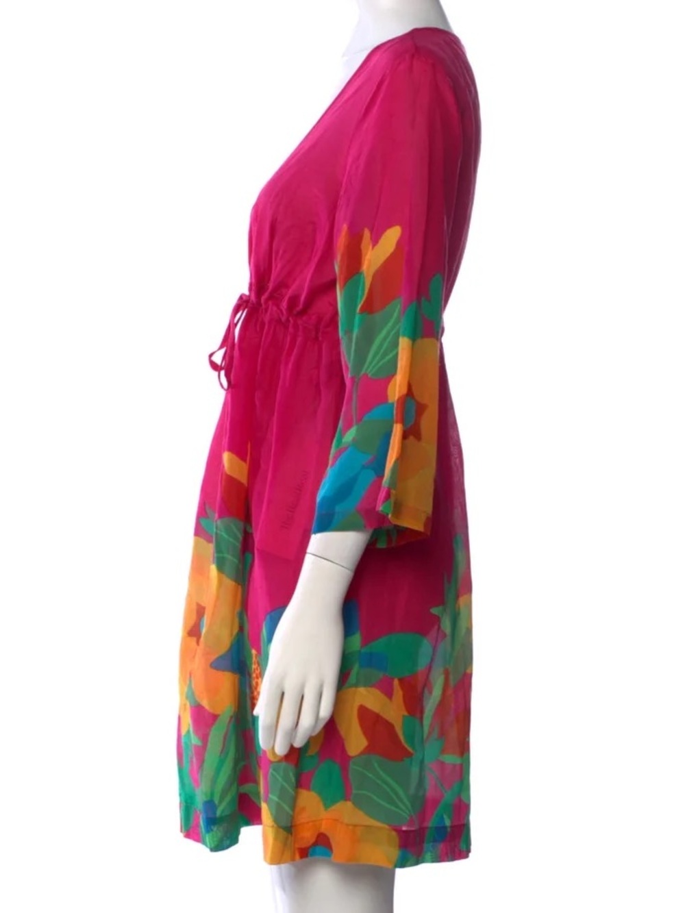 DIANE VON FUSTENBERG Tropical Shift Dress size medium - Picture 4 of 9